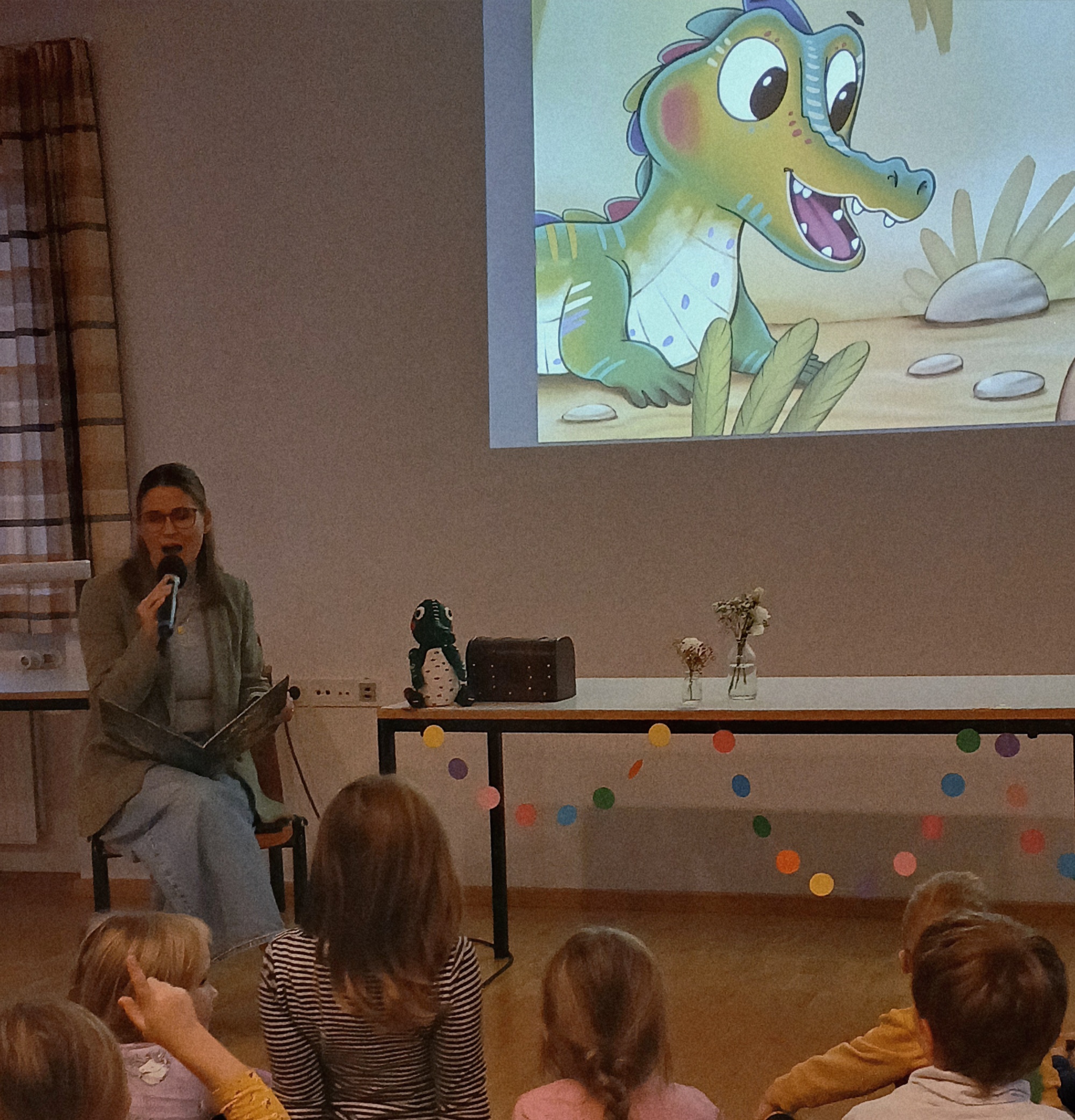 Lesenachmittag in Kooperation Bücherei und Elternbeirat der Kindertagesstätte St. Christopherus