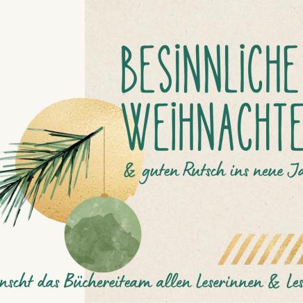 Weihnachtsgrüße 2025