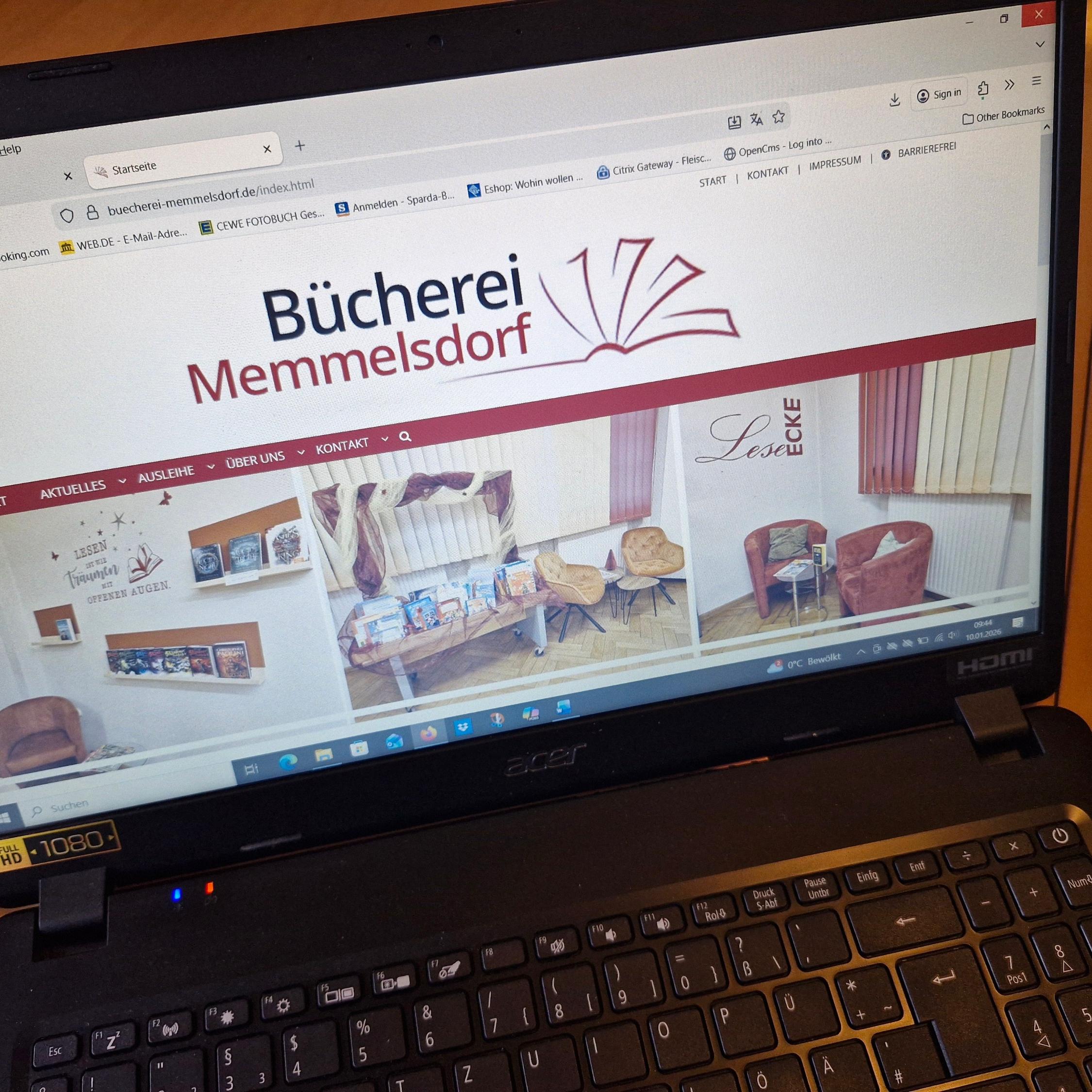 die neue Homepage ist online