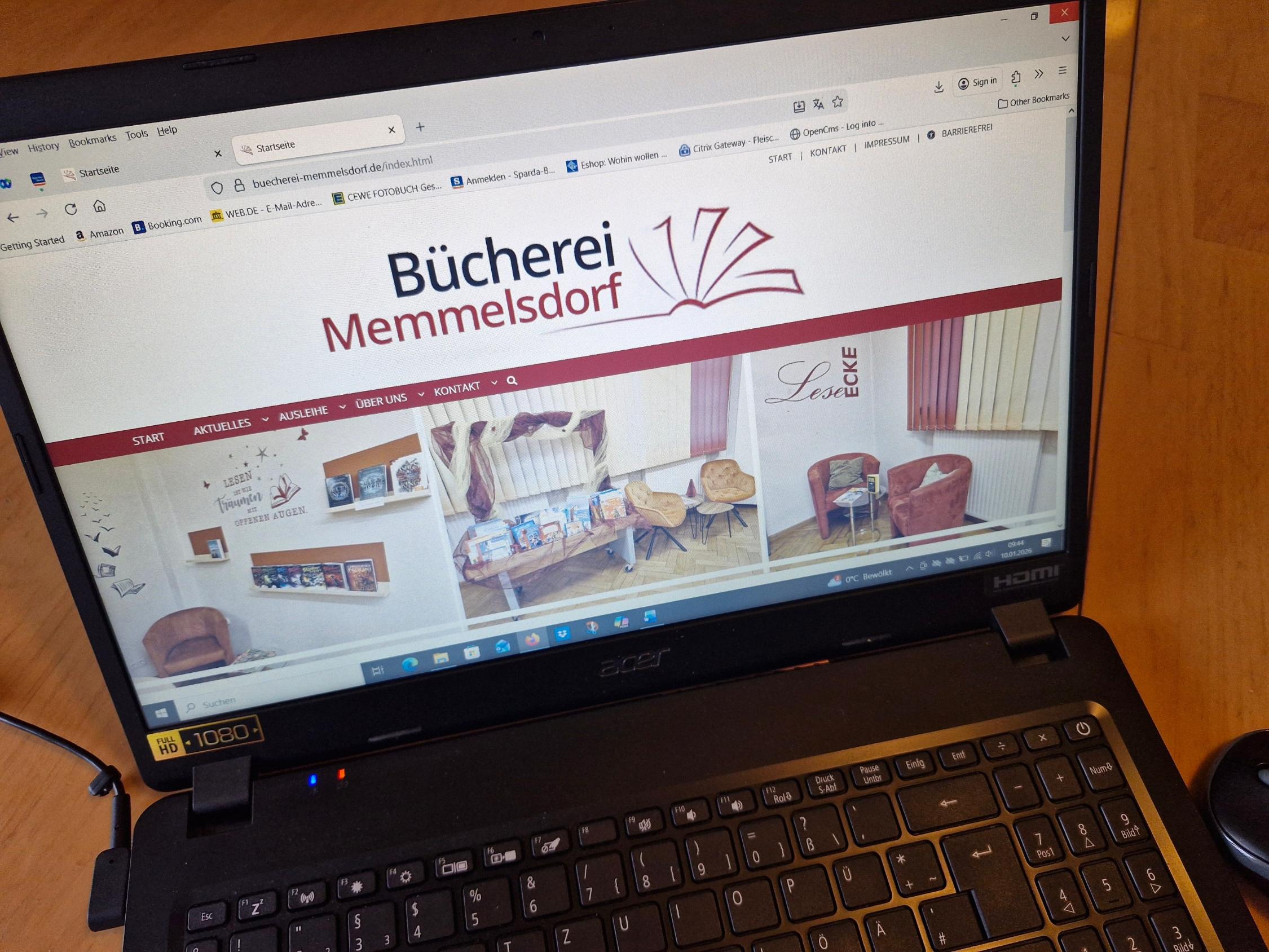 die neue Homepage ist online